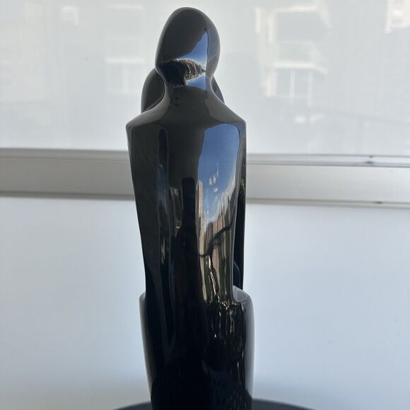 RARE Vintage 1986 Royal Haeger Rendezvous Lovers 20" Ceramic Sculpture Art Deco - Picture 8 of 16